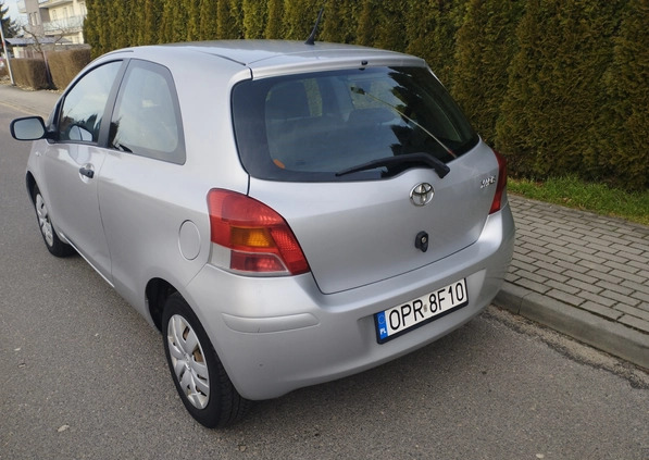 Toyota Yaris cena 10100 przebieg: 285724, rok produkcji 2009 z Krapkowice małe 79